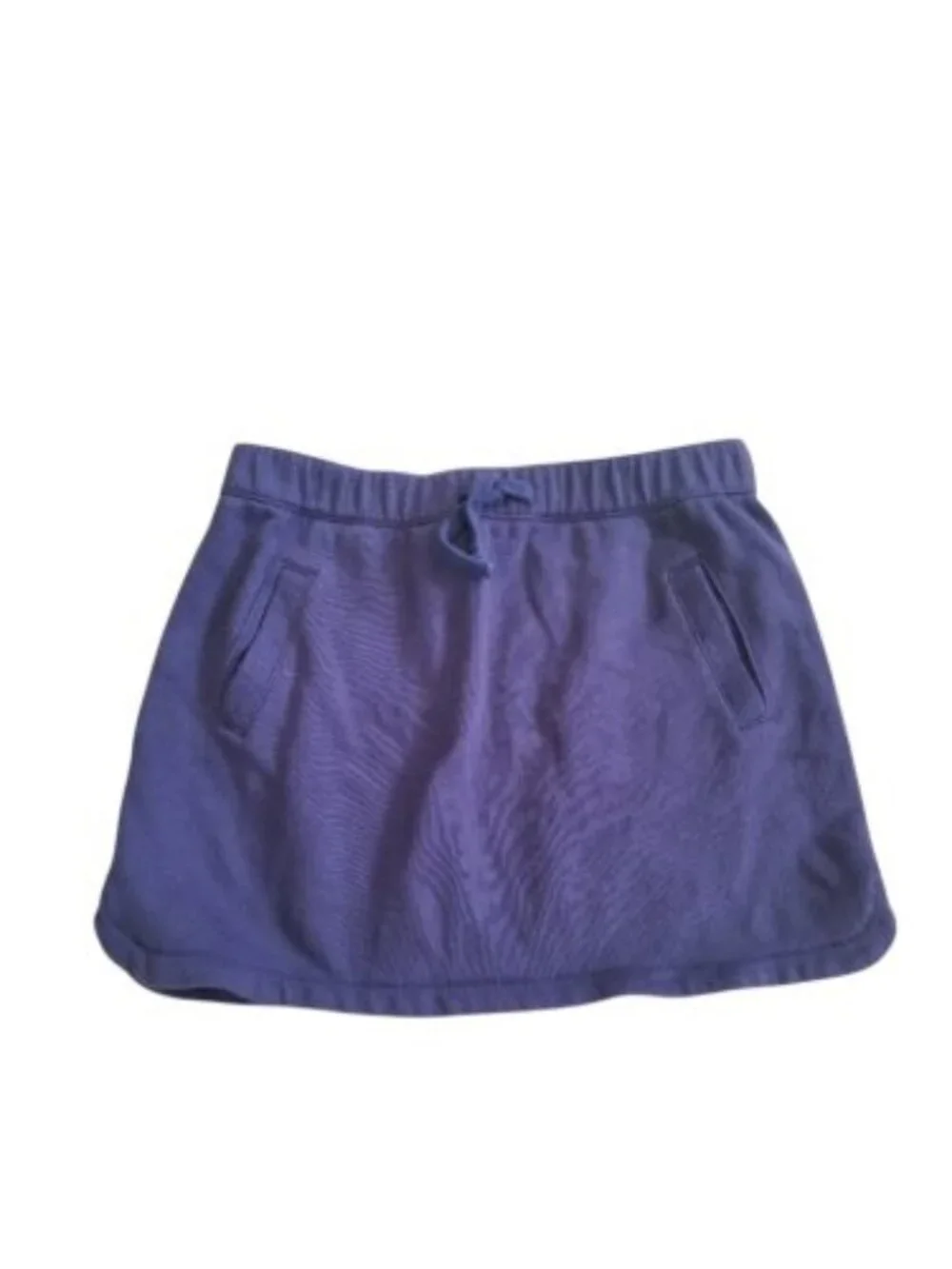 GYMBOREE Navy Blue Fleece Lined Skirt Girls Size 7-8 Pockets